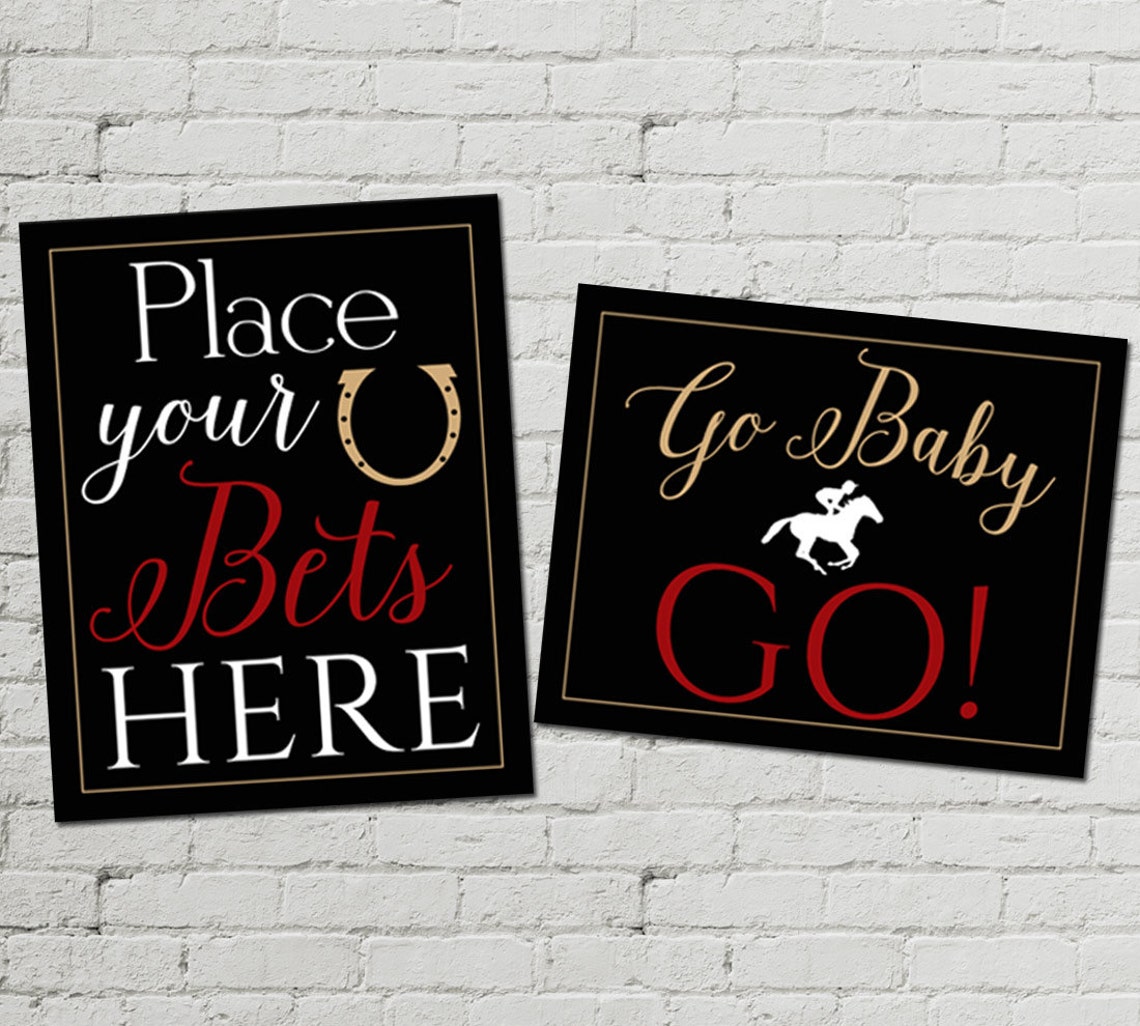 Kentucky Derby Party Pack Decorations Decor Digital Printable - Etsy