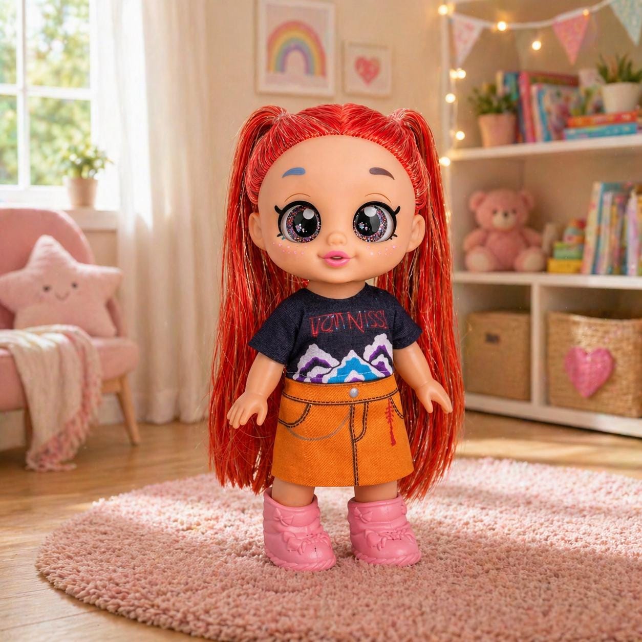 Set De 3 Figuras Articuladas KPop Huntrix – Rumi, Mira Y Zoey, Muñecas De 30 Cm Inspiradas En El Street Fashion Coreano, Con Ropa Intercambiable, Ideales Para Coleccionar O Decorar