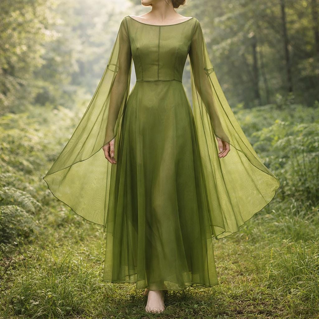 green emerald velvet dress Arwen Ready To Ship Bridesmaid Dress