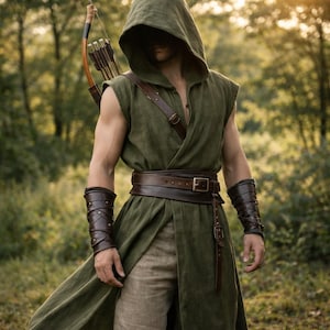 Mittelalterlicher Wappenrock Wappenrock LARP Cosplay Assassin Kostüm für Männer