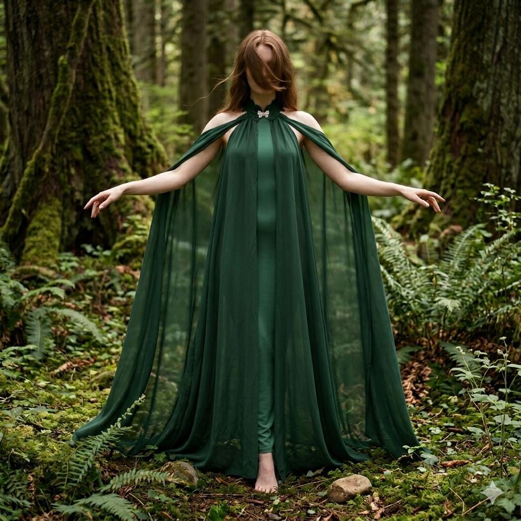emerald green mother of the bride dress Zapakasa Women Dark Green Chiffon Flowy Long Mother of the Bride Dress  Sheath Round Neck Wedding Guest Dress with Pocket main image 1