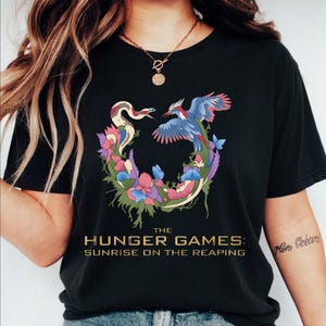 Hunger Games Sunrise on the Reaping Movie T-Shirt - Film & Book Fan Apparel