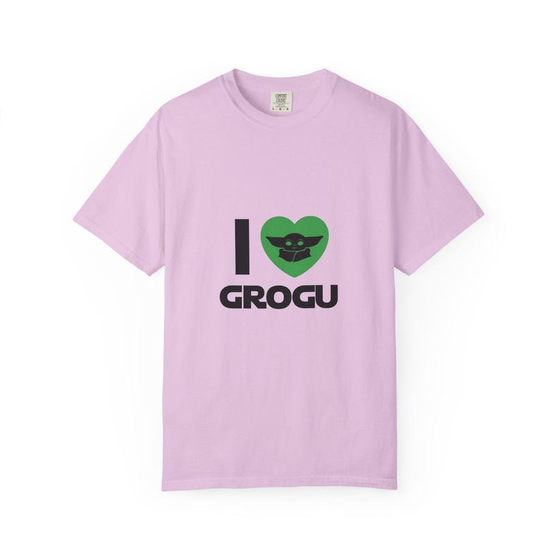 Camiseta "I Love Grogu" - Camiseta de Baby Yoda, linda camiseta de Mandalorian, idea de regalo para fans inspirada en Star Wars imagen 11