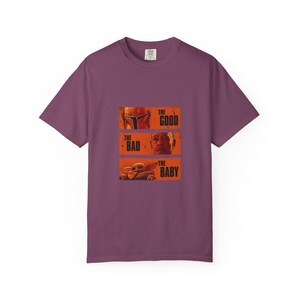 The Good The Bad and The Baby Shirt - Mandalorian and Grogu T-Shirt, Funny Star Wars Inspired Tee, Western Fan Gift Idea image 13