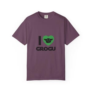 Camiseta "I Love Grogu" - Camiseta de Baby Yoda, linda camiseta de Mandalorian, idea de regalo para fans inspirada en Star Wars imagen 10