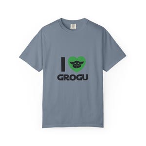 Camiseta "I Love Grogu" - Camiseta de Baby Yoda, linda camiseta de Mandalorian, idea de regalo para fans inspirada en Star Wars imagen 7