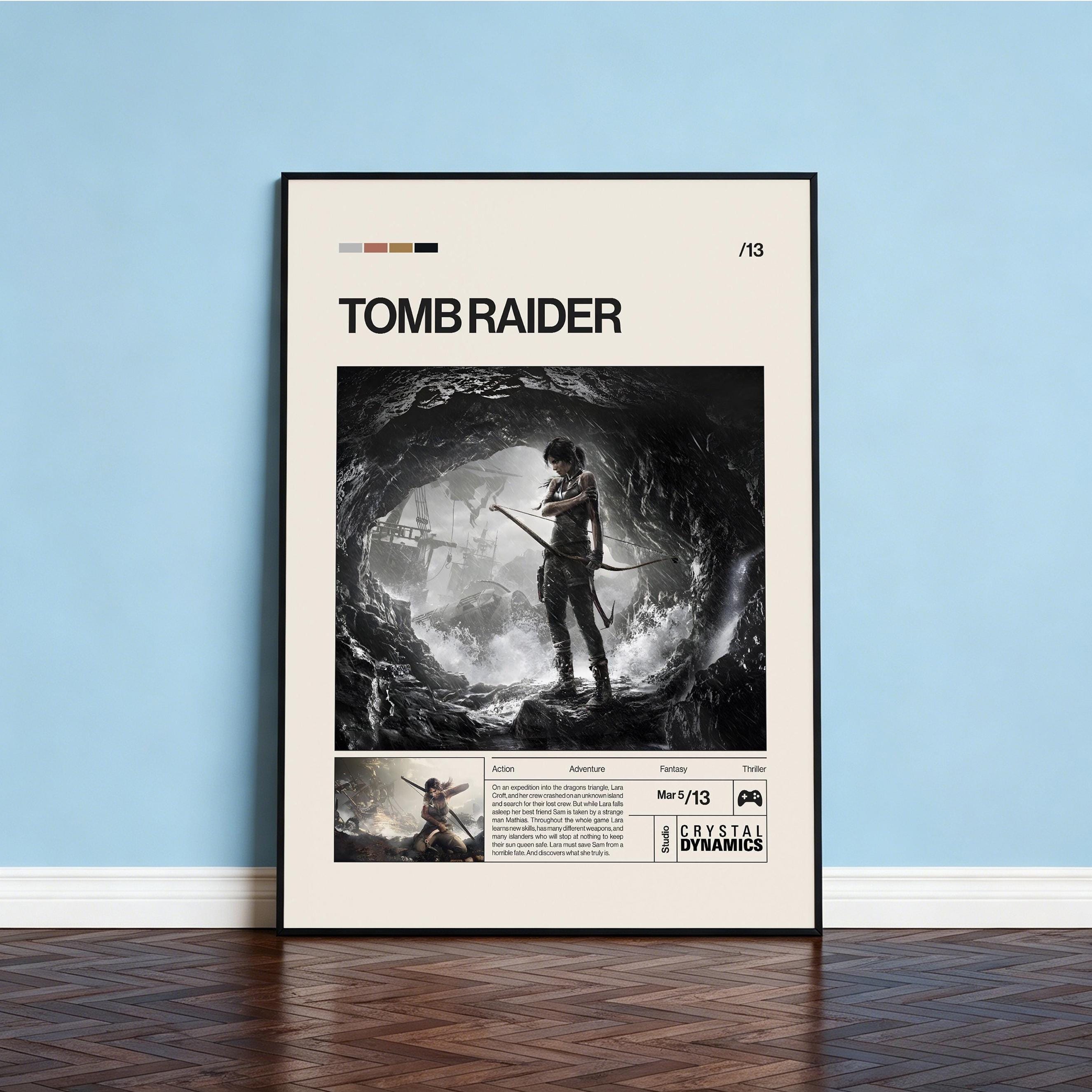 Tomb Raider Poster - Etsy