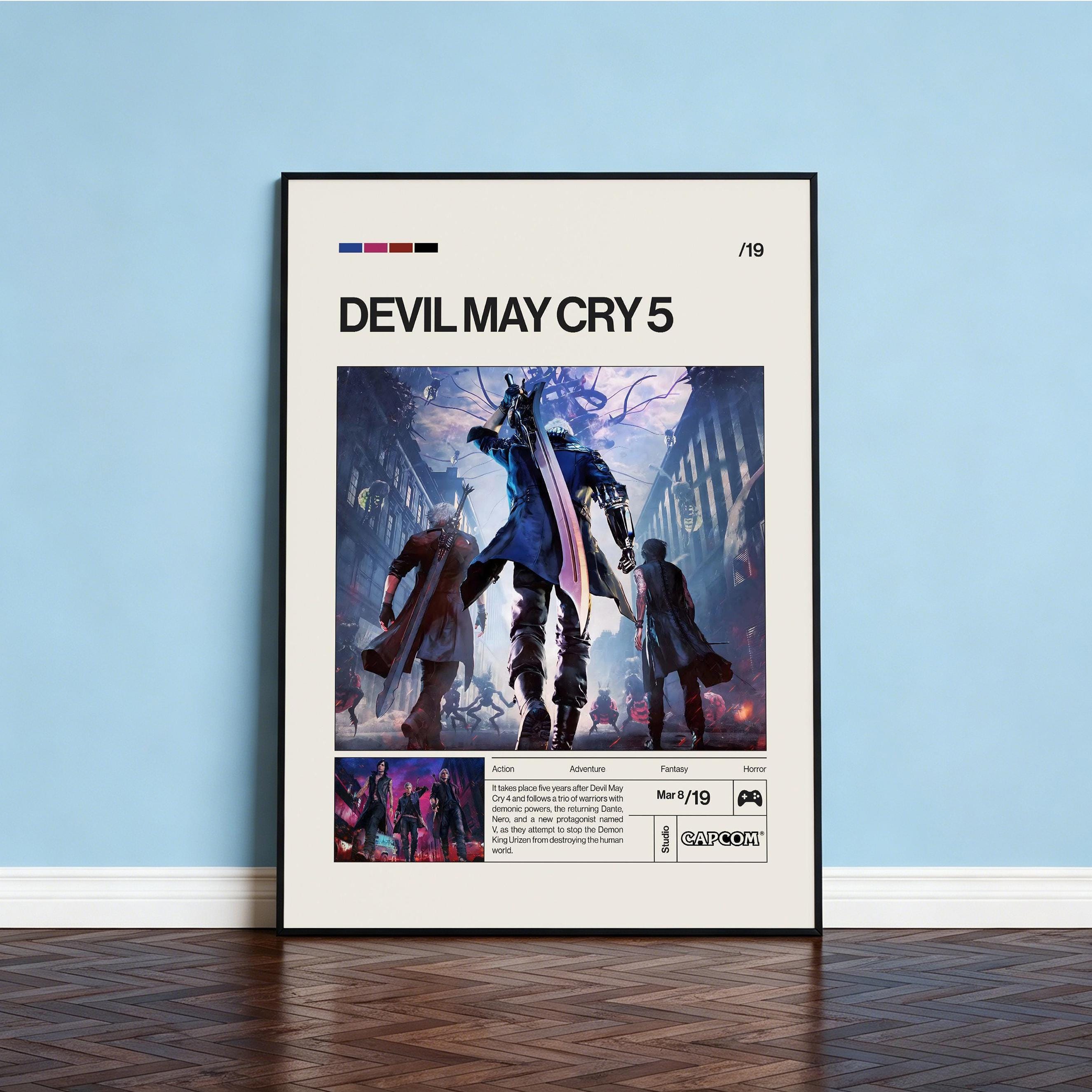 Devil May Cry Canvas Poster - Etsy