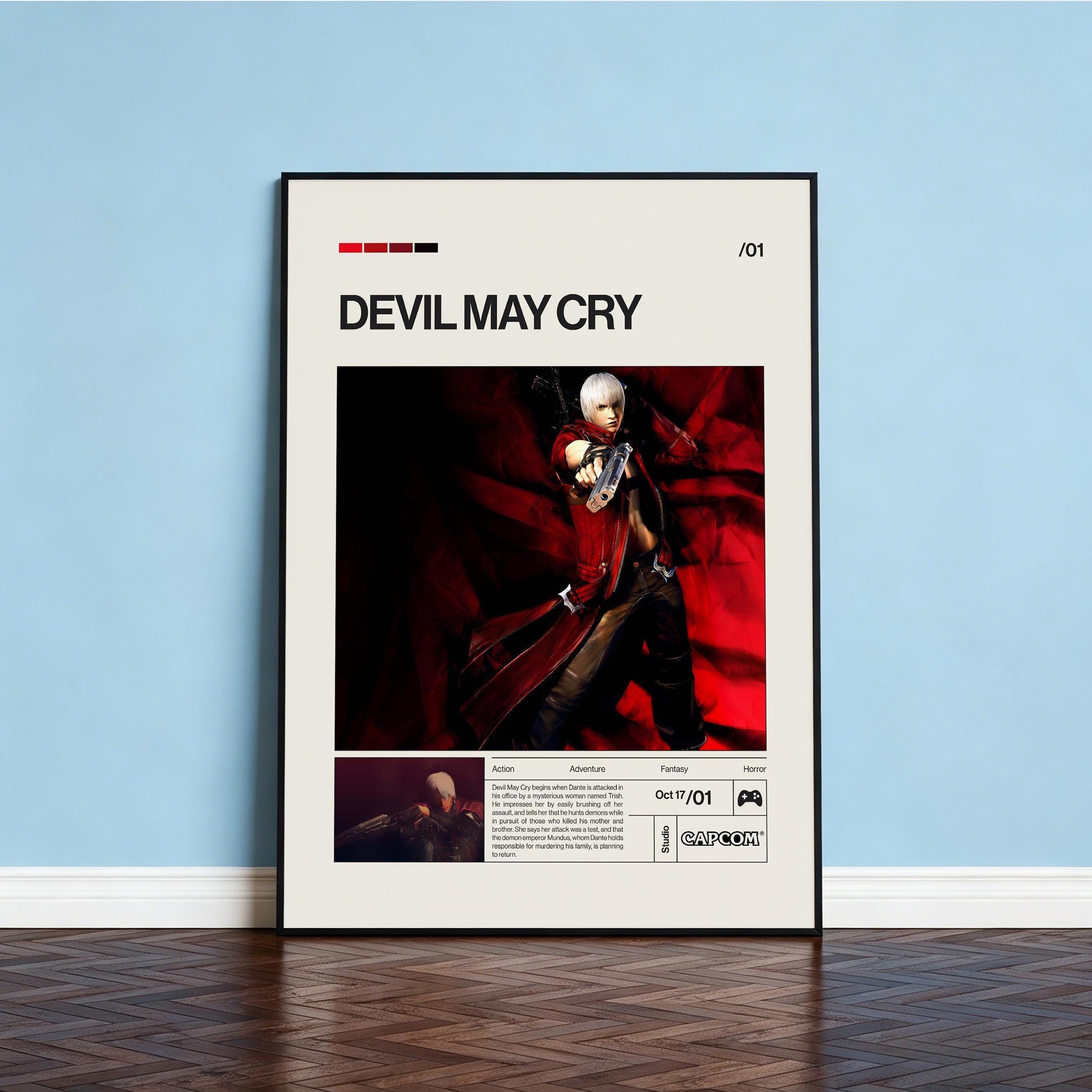 Devil May Cry Canvas Poster - Etsy