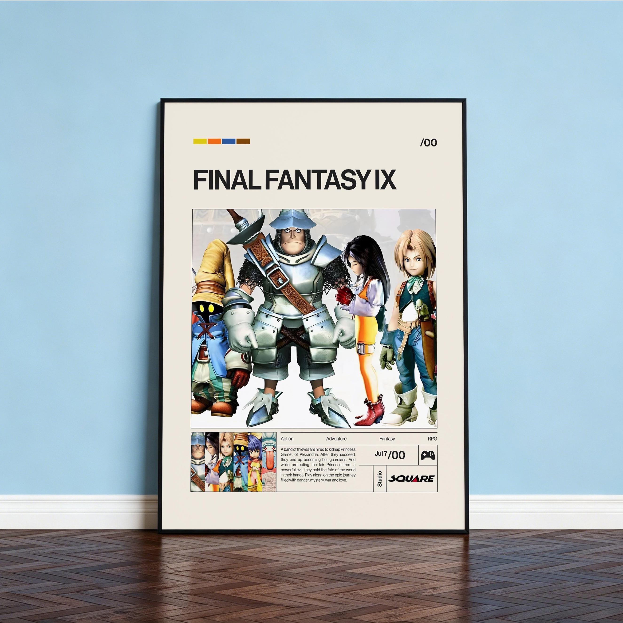 Final Fantasy Ix Art Print - Etsy