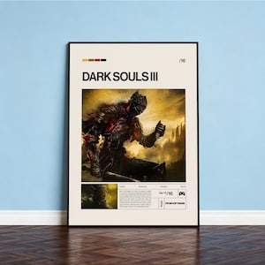 Dark Souls 3 Poster - Etsy