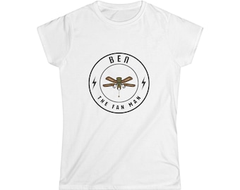 Ben The Fan Man Women's Tee | Vintage Ceiling Fan Logo