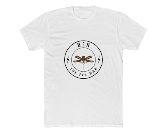 Ben The Fan Man T-Shirt | Ceiling Fan Graphic Tee, Retro Badge Logo