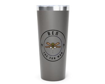 Ben The Fan Man Logo Tumbler | 22oz Insulated Tumbler