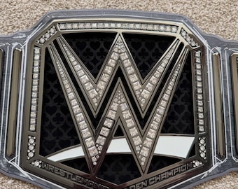Wrestle Mania 42 Golden World Championship Belt Wrestling Title 4mm Las Vegas