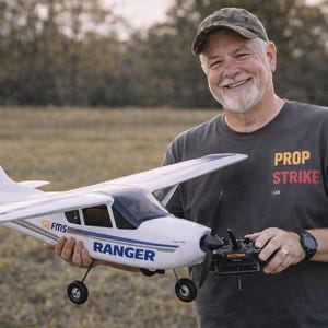 Prop Streik warnend, ferngesteuertes Fernfahrer T-Shirt, lustiges Shirt, Luftfahrt Geschenk für Modellflieger Fans