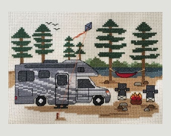 Rv Cross Stitch Etsy