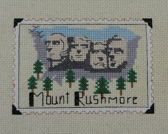 PDF Download - Mt. Rushmore Picture Perfect - Gezählter Kreuzstich