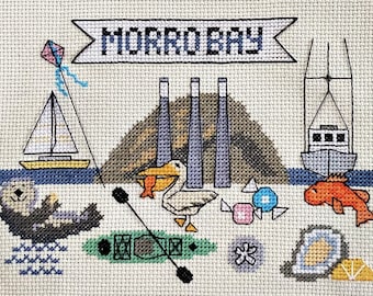 KIT - Morro Bay Favorites - Counted Cross Stitch