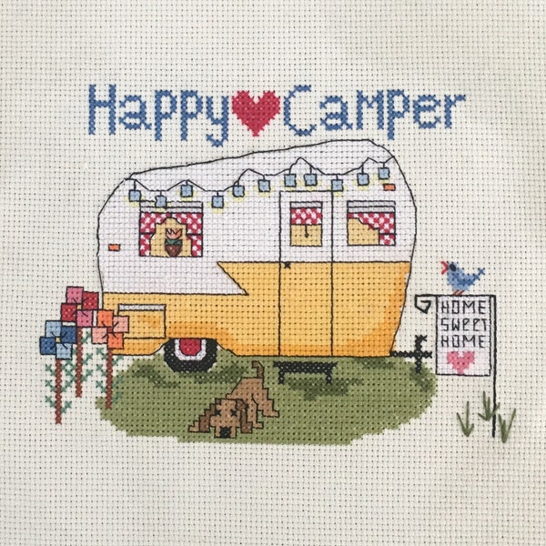 Camper Cross Stitch - Etsy