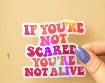 The Maine Inspired Sticker | It's Not Over Yet | Joy Next Door | Multicolor
