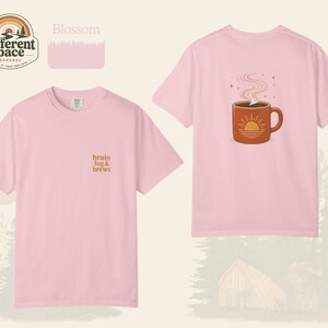 Neurodivergent Rest T-Shirt | Cozy Coffee Tee | Slow Down Wellness Top image 6