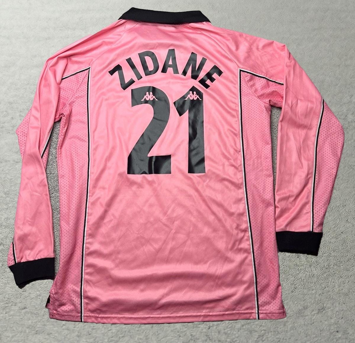 Zidane Juventus Jersey Pink - Etsy Canada
