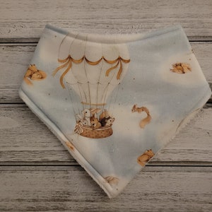 Animals bandana drool bib for baby