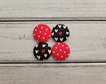 Heart fridge magnets