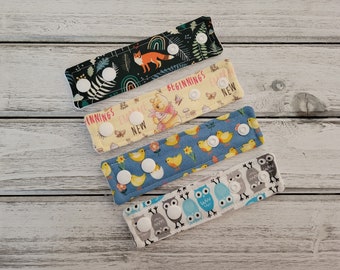 Bib extender for bandana bibs