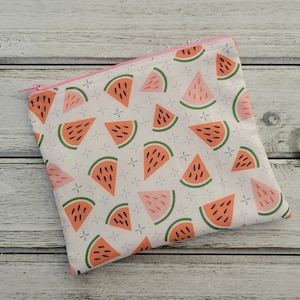 Watermelon snack bag for lunch