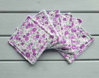 Floral makeup cleaning wipes