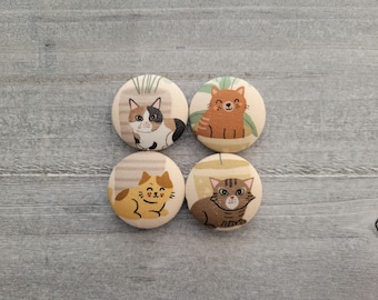 Cat fridge magnets