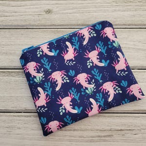 Axolotl snack bag for lunch
