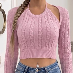 Off-the-Shoulder Knit Sweater – Aesthetic Soft Girl Oversized Pullover – Chic Bardot Neck Knitwear – Elegant Slouchy Ballerina-Core Jumper