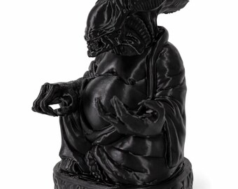 Xenomorph Alien Buddha Statue