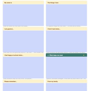 Pupil Passport Templates | UK SEND | Neurodiversity Affirming (Editable PDF)