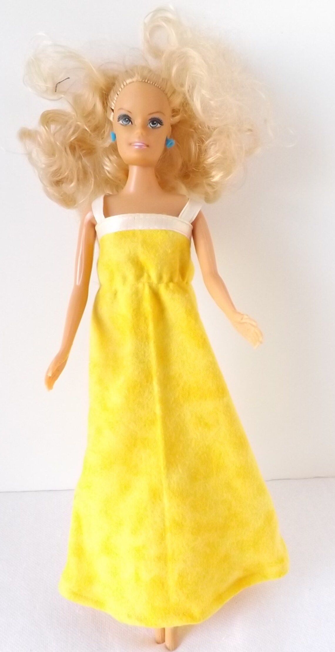 Barbie doll Flannel Robe with nightgown Handmade Bright Etsy