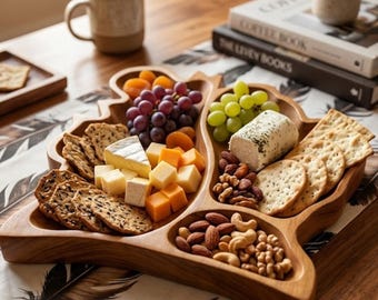 Vassoio da antipasto in legno con mappa della Costa d'Avorio incisa – Tagliere personalizzato realizzato a mano – Idea regalo originale per la cucina e l'arredamento