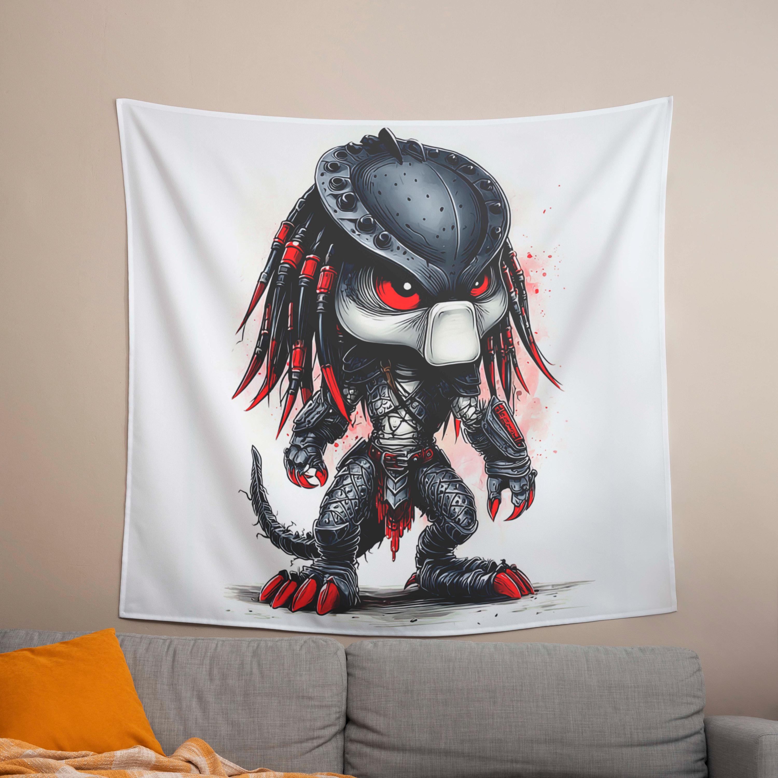 Predetor Chibi Armored Chibi Predator PNG | Dark Kawaii Creature Art | Gothic Fantasy ...
