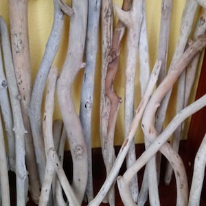 Maui Driftwood ((15"-20"), Macrame Rods, Beach Wedding Decor, coastal  house