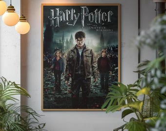 Poster di Harry Potter e i Doni della Morte - Parte 2 / Poster cinematografico arrotolato