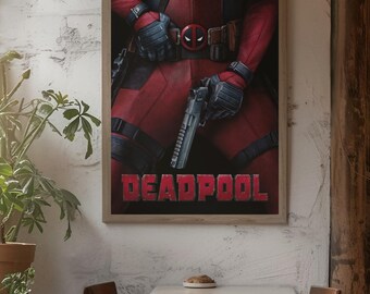 Poster del film Deadpool arrotolato / Poster da parete di supereroi