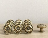 RESERVED LISTING Set 20 Brass Nobs Pulls Dresser Cabinet Handles Hardware
