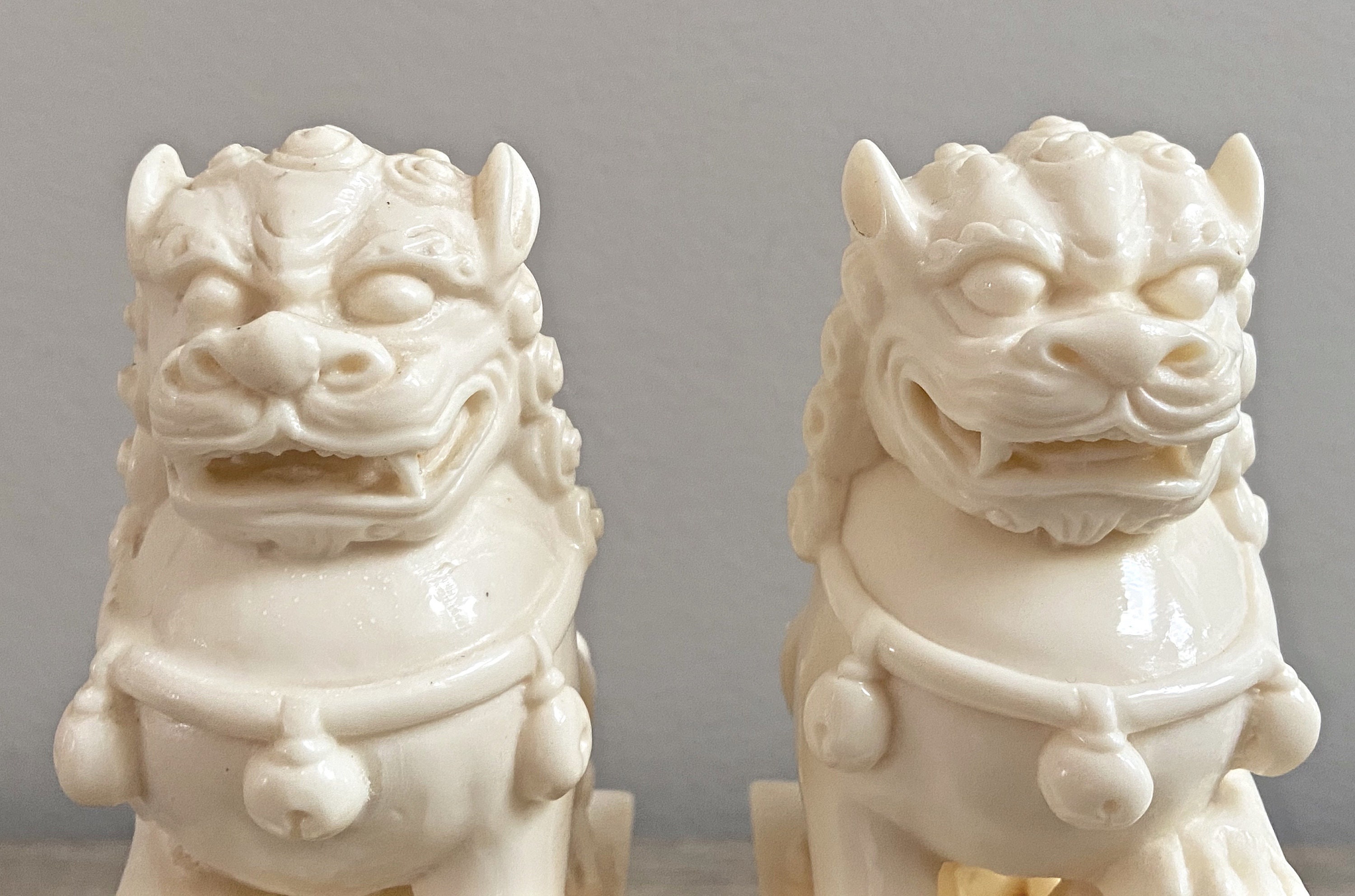 resin foo dog statues