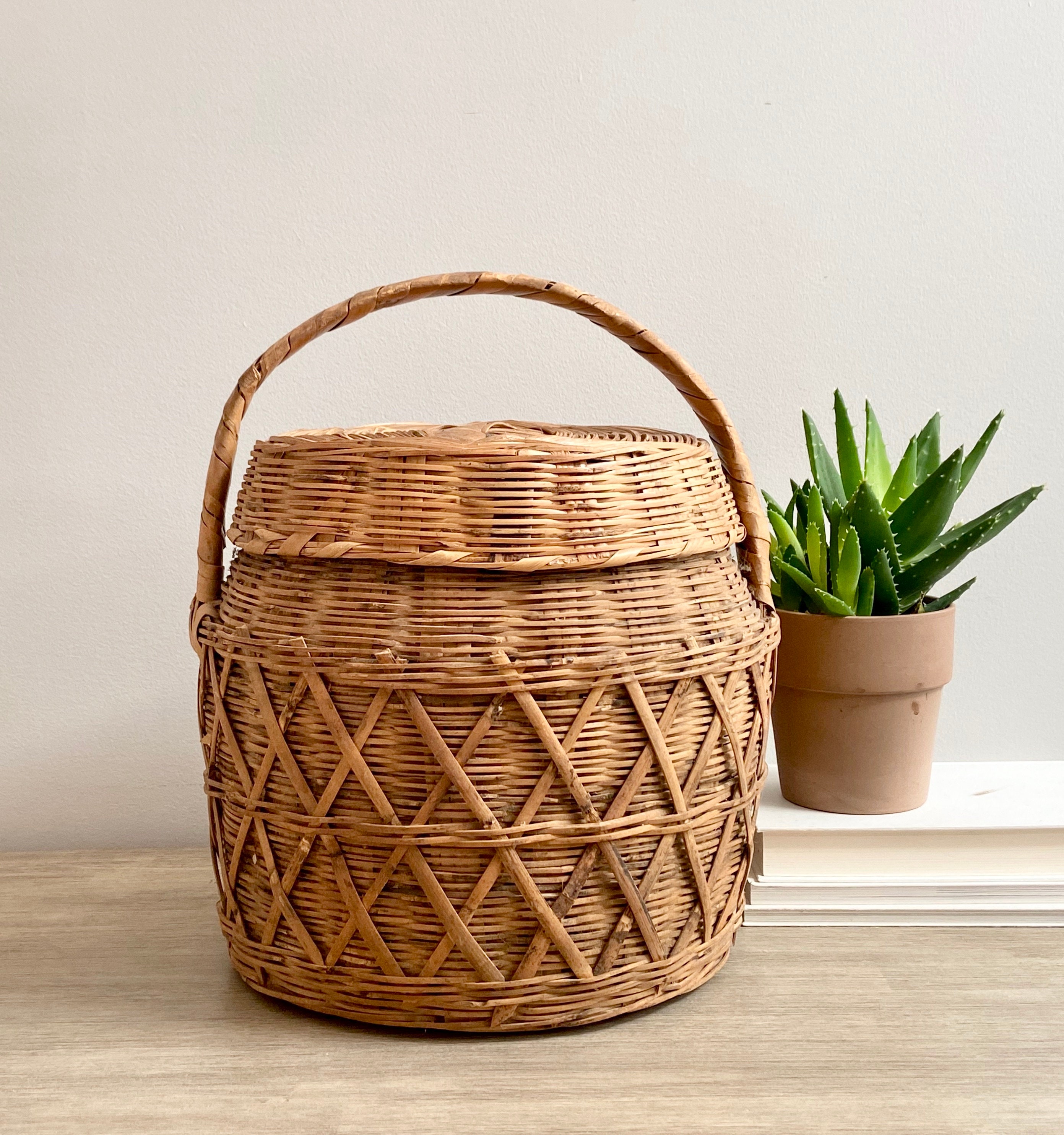 large wicker baskets for toys