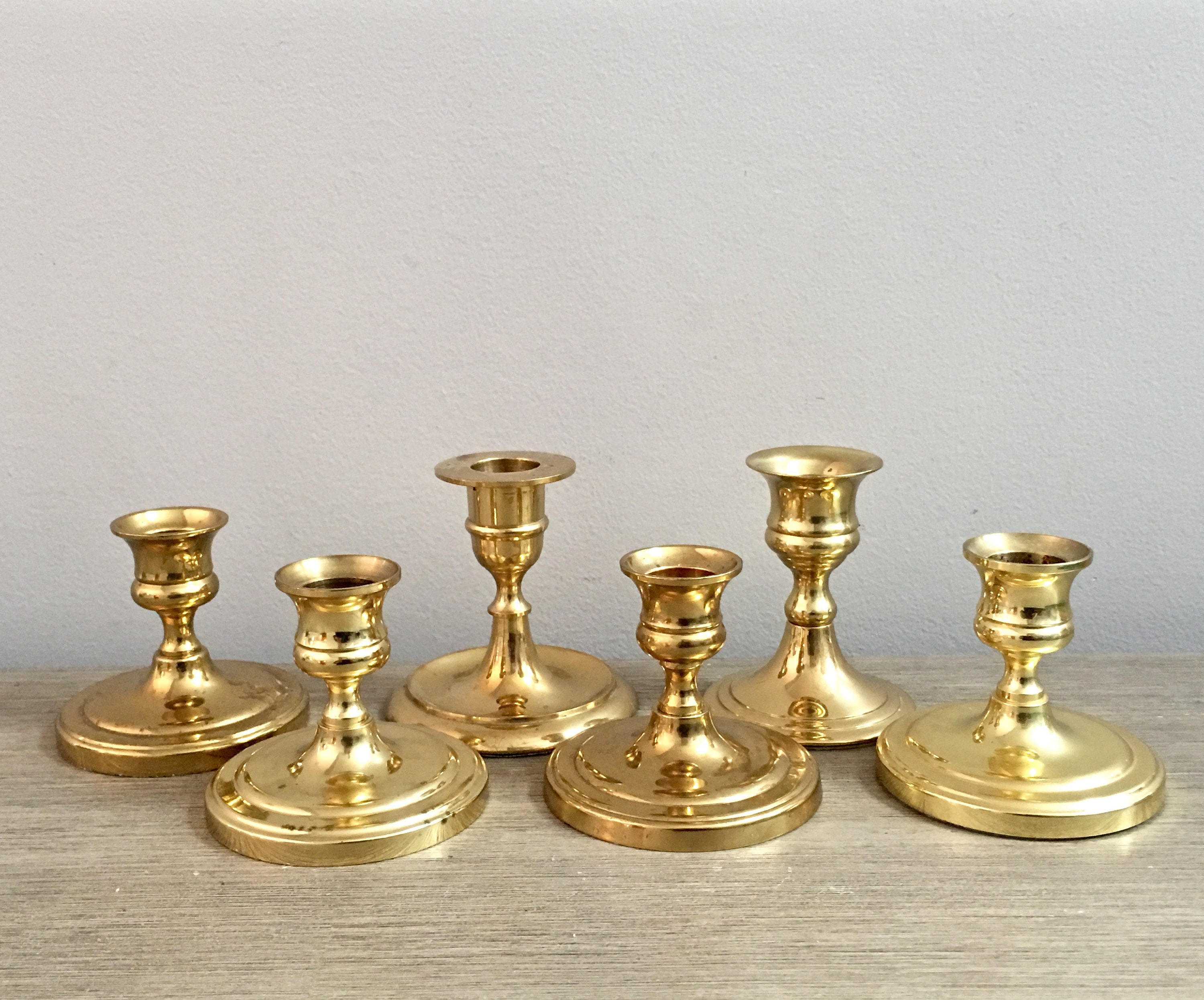 22 Short Brass Candlesticks campestre.al.gov.br