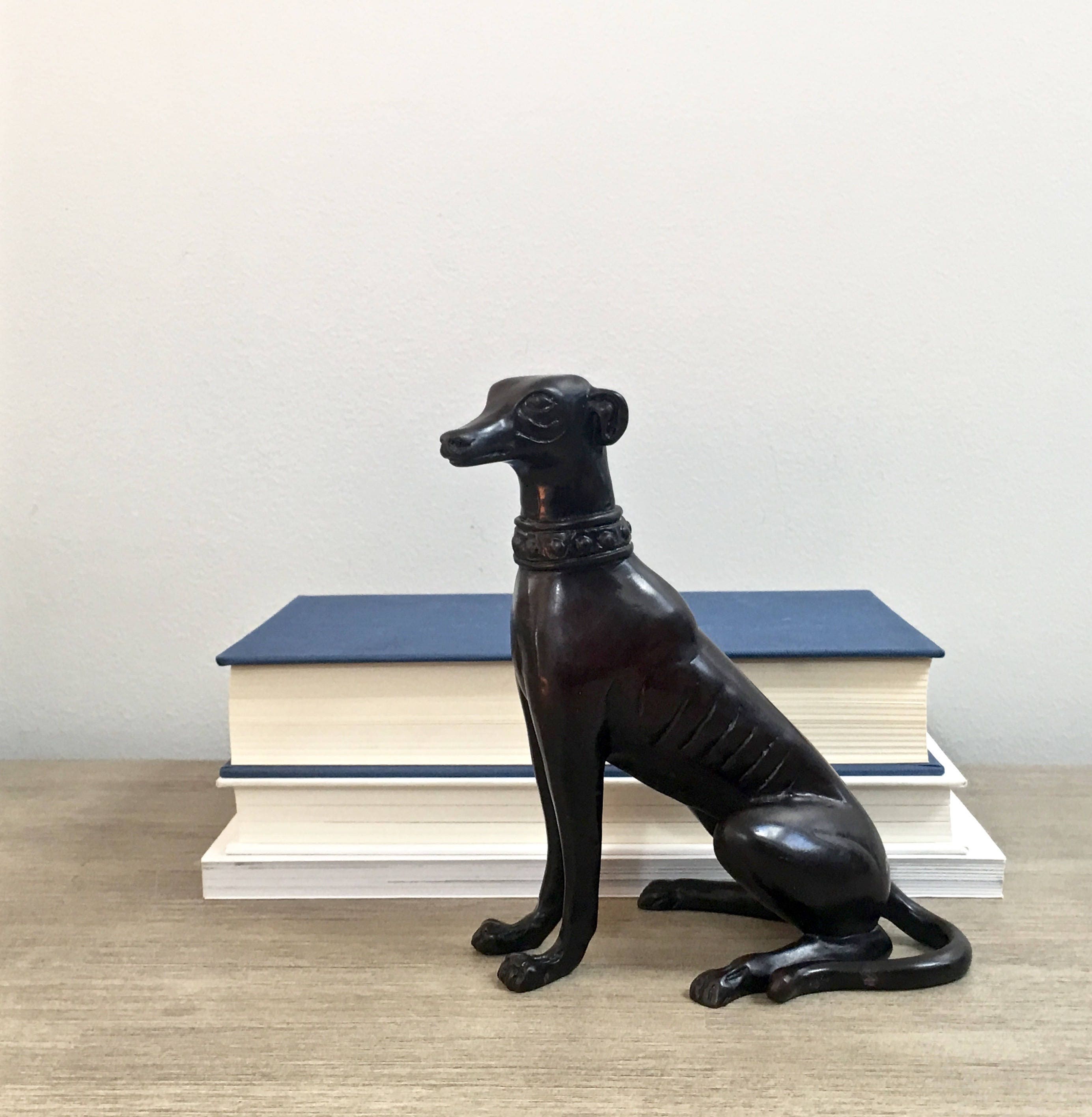 large greyhound statue