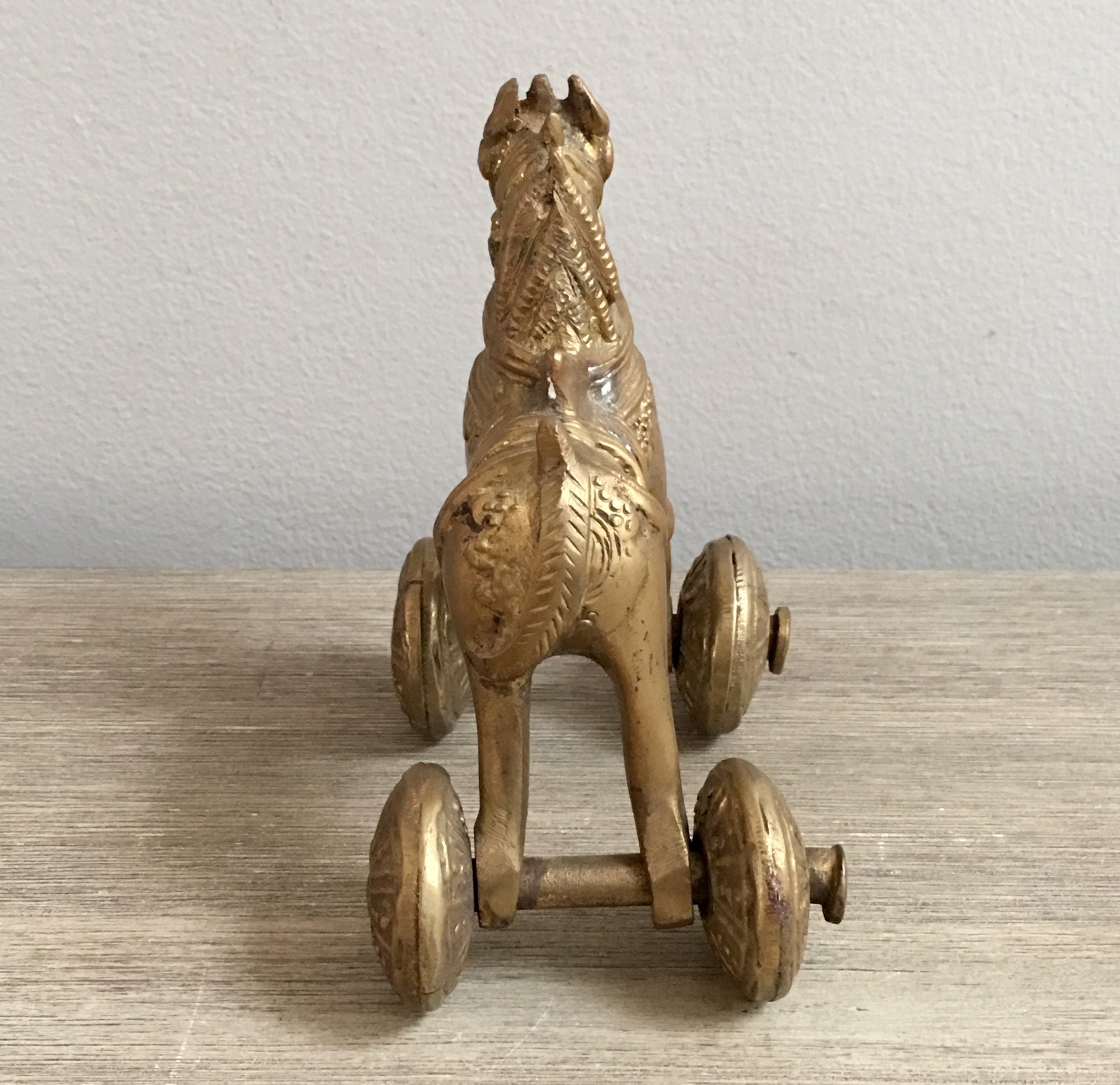 trojan horse figurine