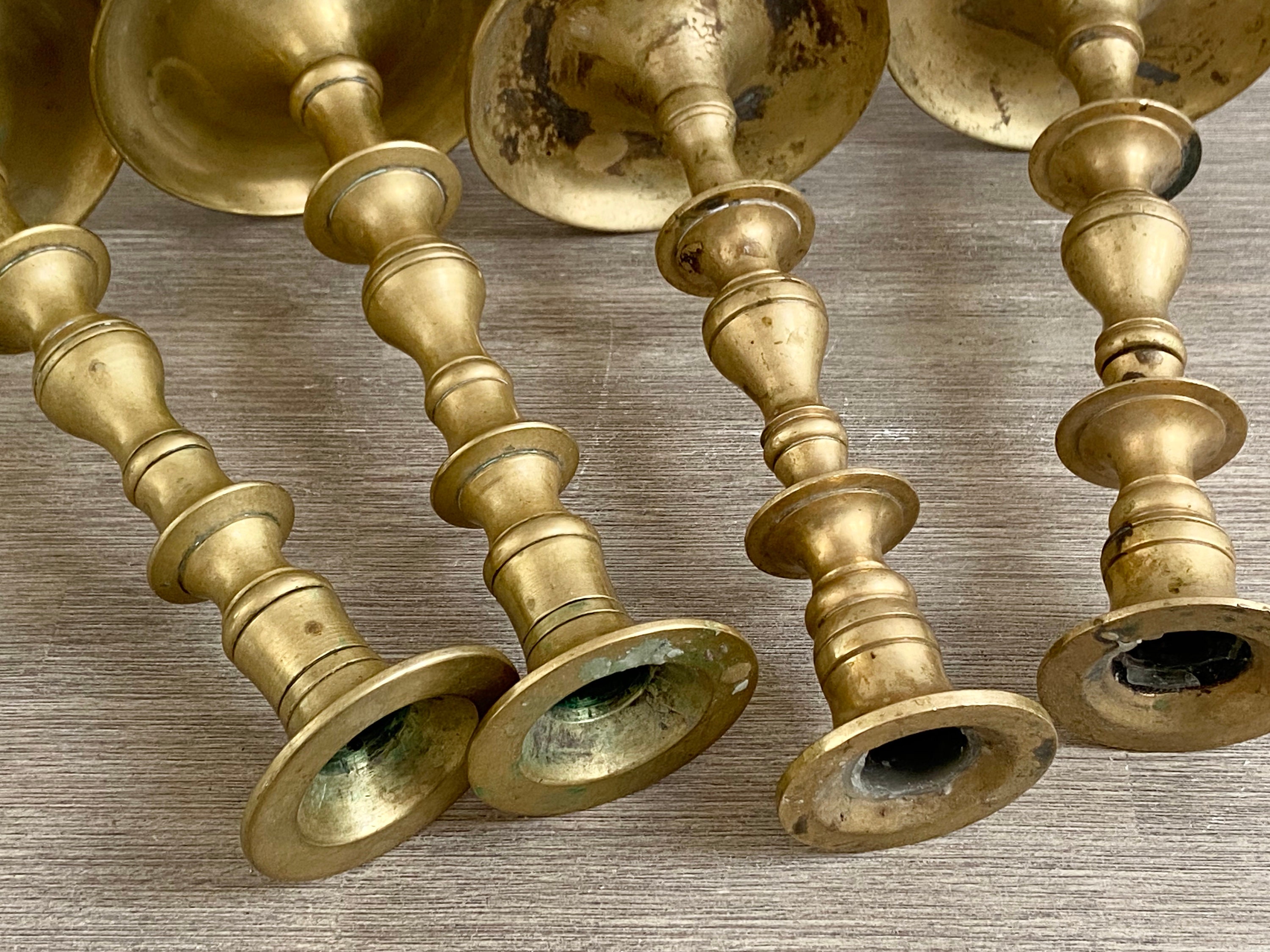 Antique Brass Candle Holders Asking List